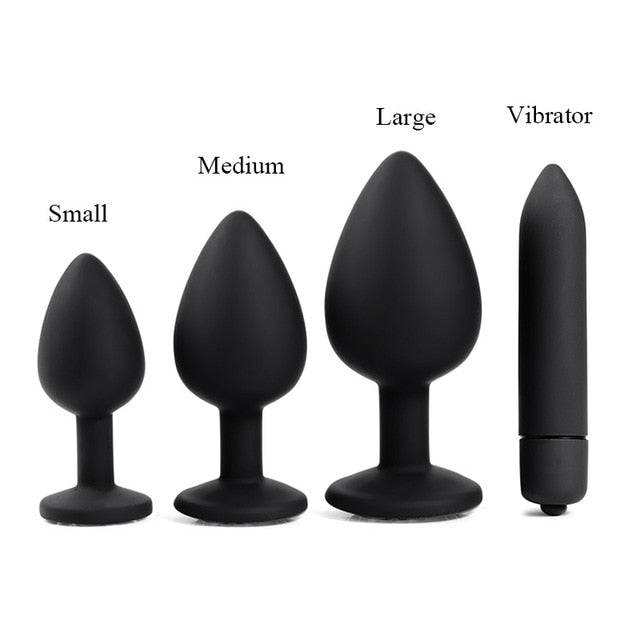 Adult Diary Silicone Anal Plug Jewelry Dildo Vibrator Sex Toys for Wom   Canary Iconaa