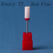 Load image into Gallery viewer, Cortador de fresado para manicura, molino de cerámica, máquina de manicura, cortador para pedicura, limas eléctricas para uñas, broca Feecy
